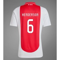 Fotbalové Dres Ajax Jordan Henderson #6 Domácí 2024-25 Krátký Rukáv